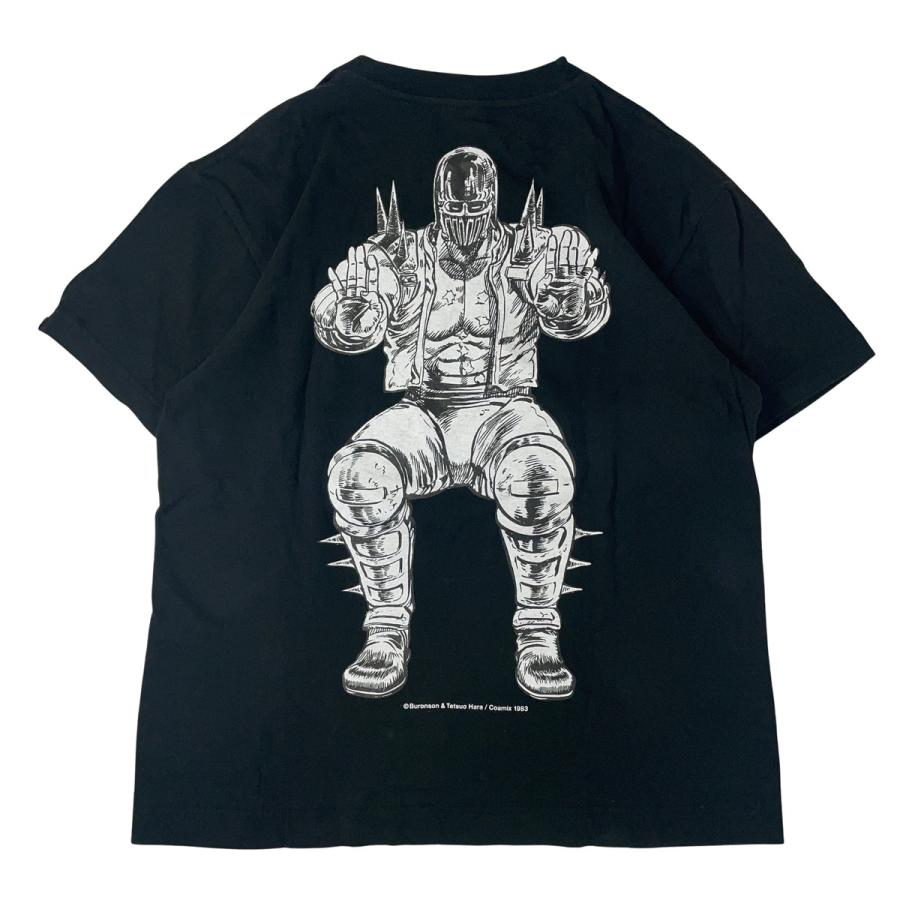 CUNE（キューン） 北斗の拳 コラボTシャツ 半袖 ブラック M : オーバー