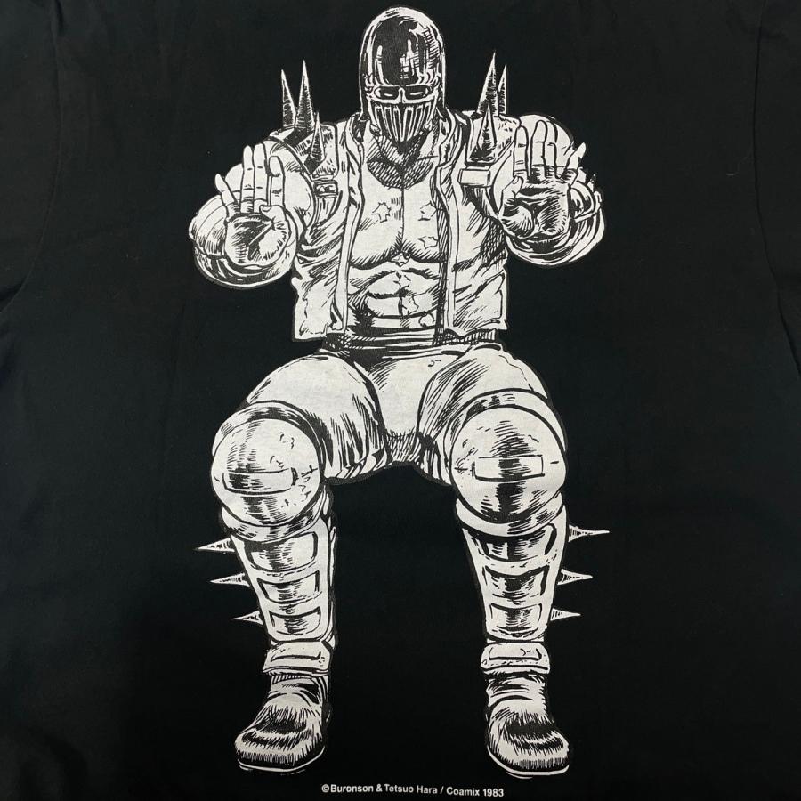 CUNE（キューン） 北斗の拳 コラボTシャツ 半袖 ブラック M : オーバー