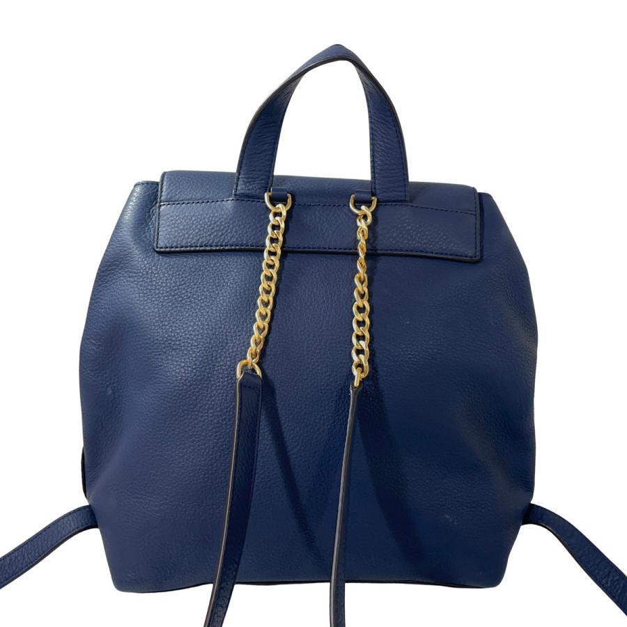 トリーバーチ ネイビー レザー バックパック リュック Tory Burch TORY BURCH（トリーバーチ） レザー リュックサック ネイビー