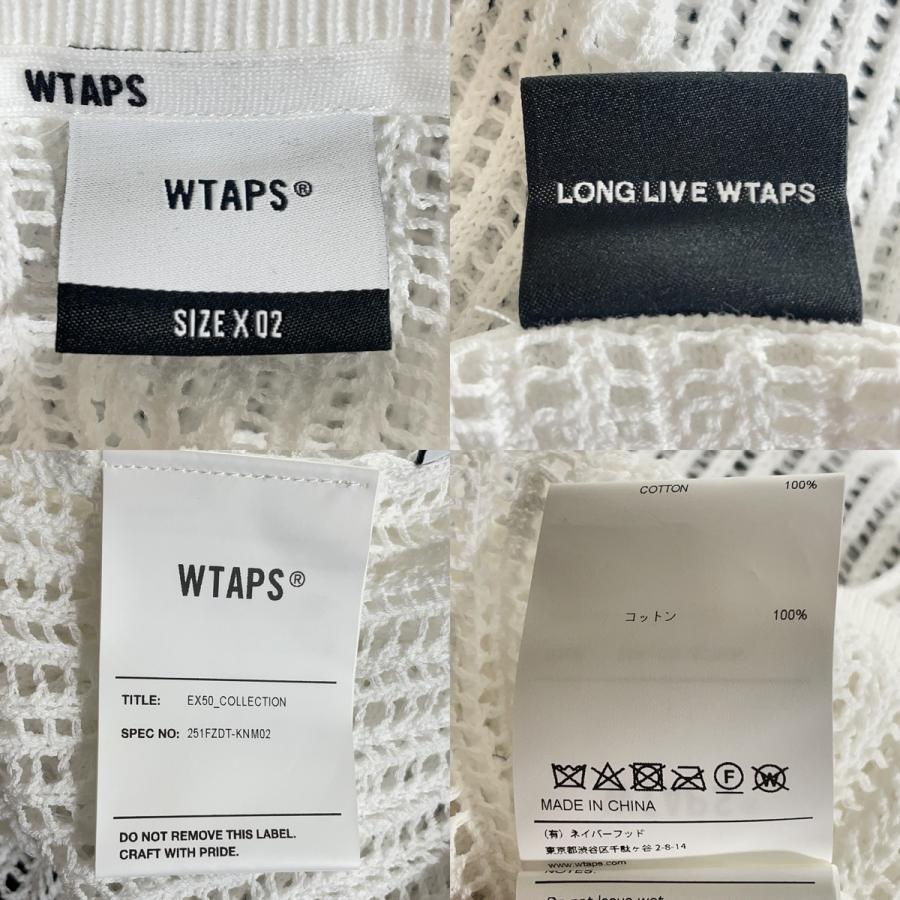 WTAPS（ダブルタップス） 25SS Wtaps GHILL SWEATER COTTON メッシュ