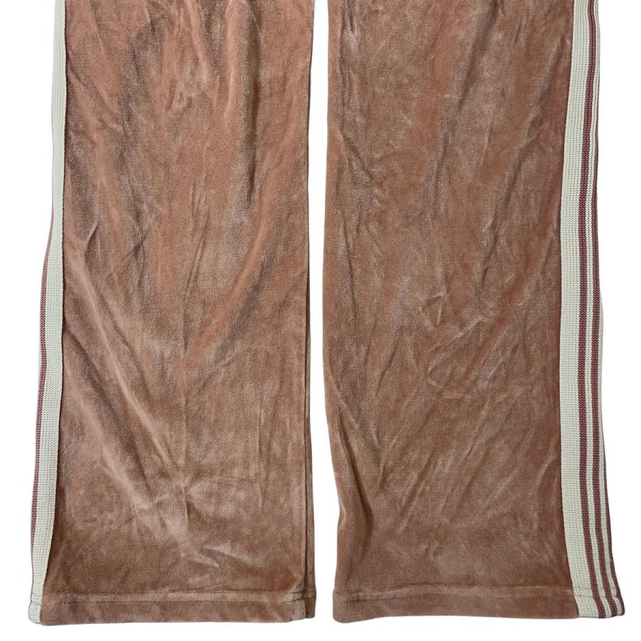 Needles（ニードルス） トラックパンツ ベロア MR293 ピンク ベージュ