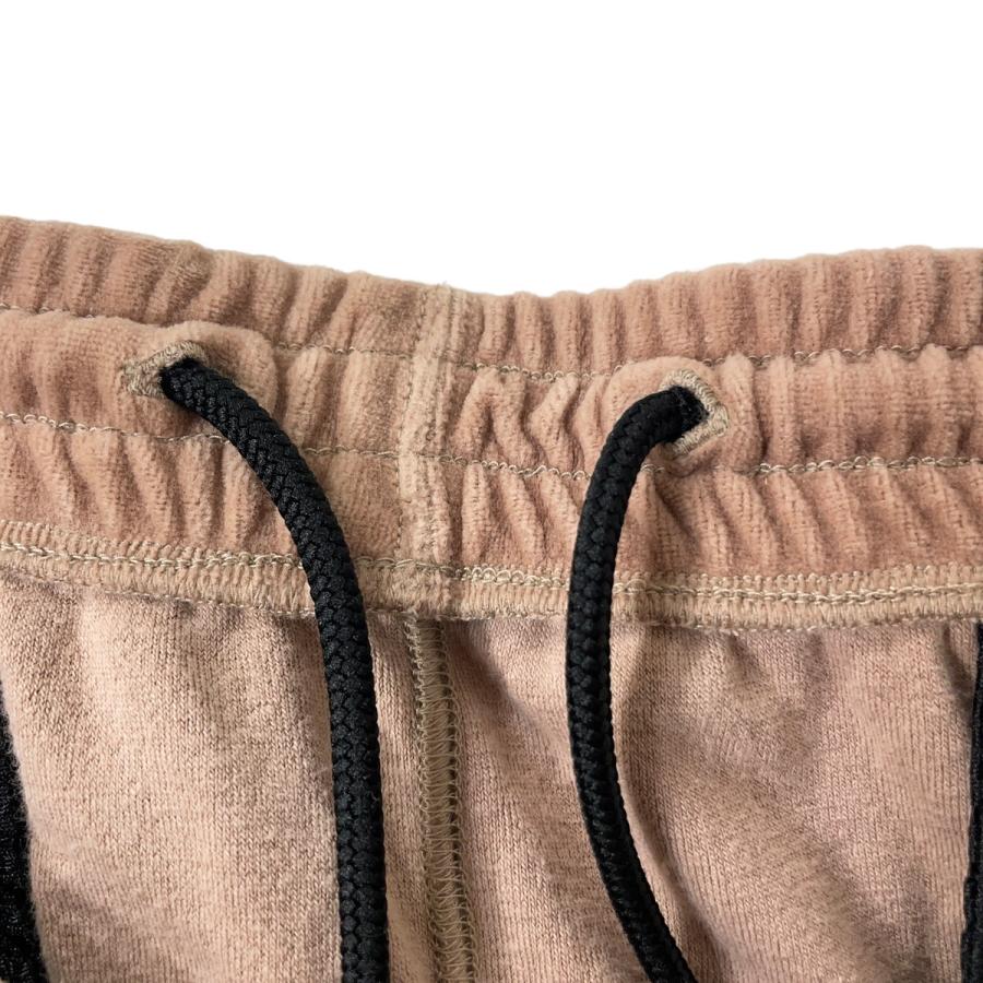 Needles ニードルス トラックパンツ ベロア MR293 ピンク ベージュ M