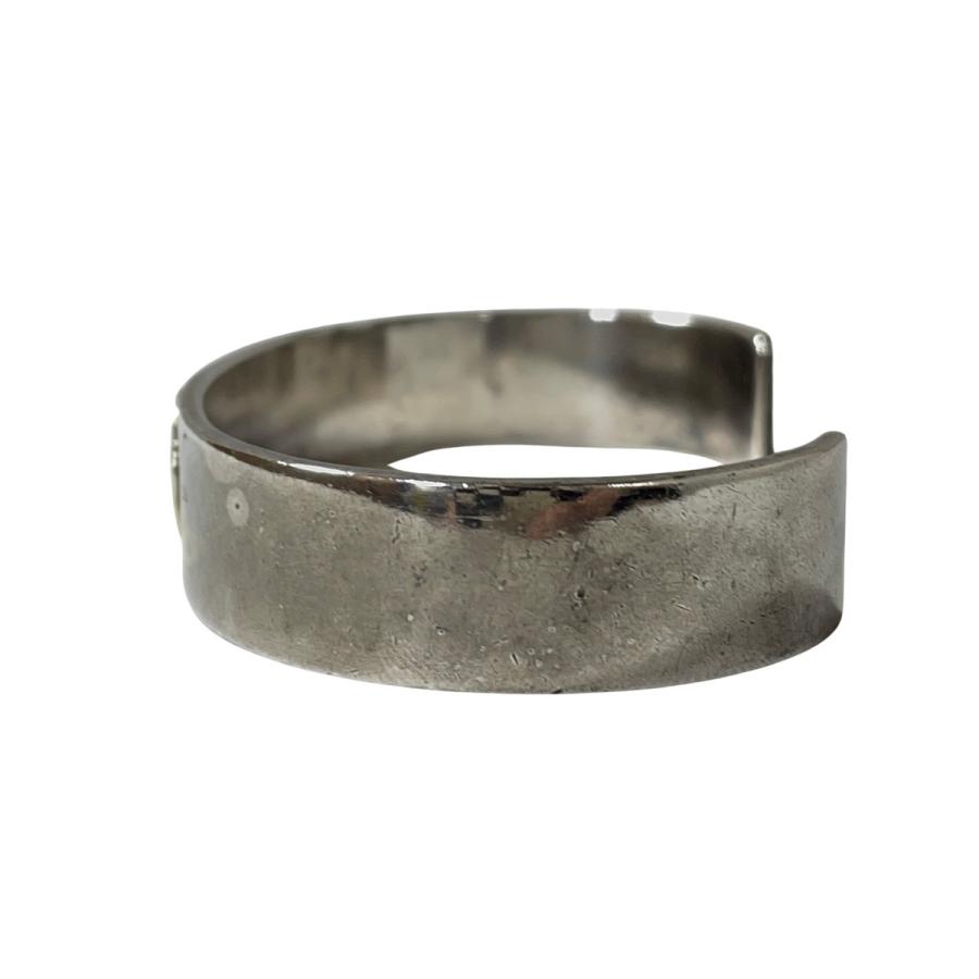 goro's（ゴローズ） 平打ちブレス 金メタル付き バングル S : オーバー