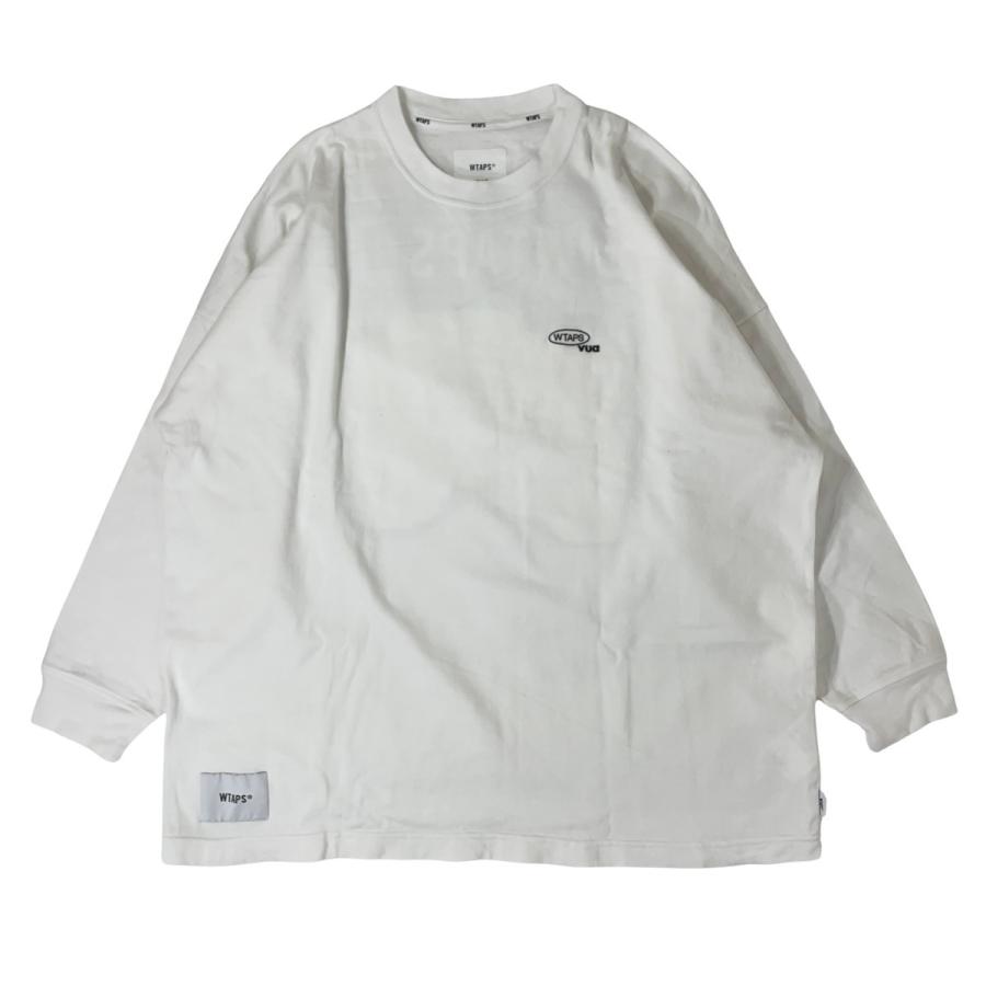23aw WTAPS ロングスリーブ Tシャツ ホワイト WTAPS（ダブルタップス） 25SS Wtaps Scab LS Cotton ロングTシャツ