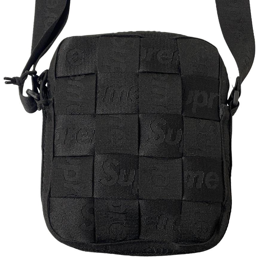 Supreme Woven Shoulder Bag ブラック