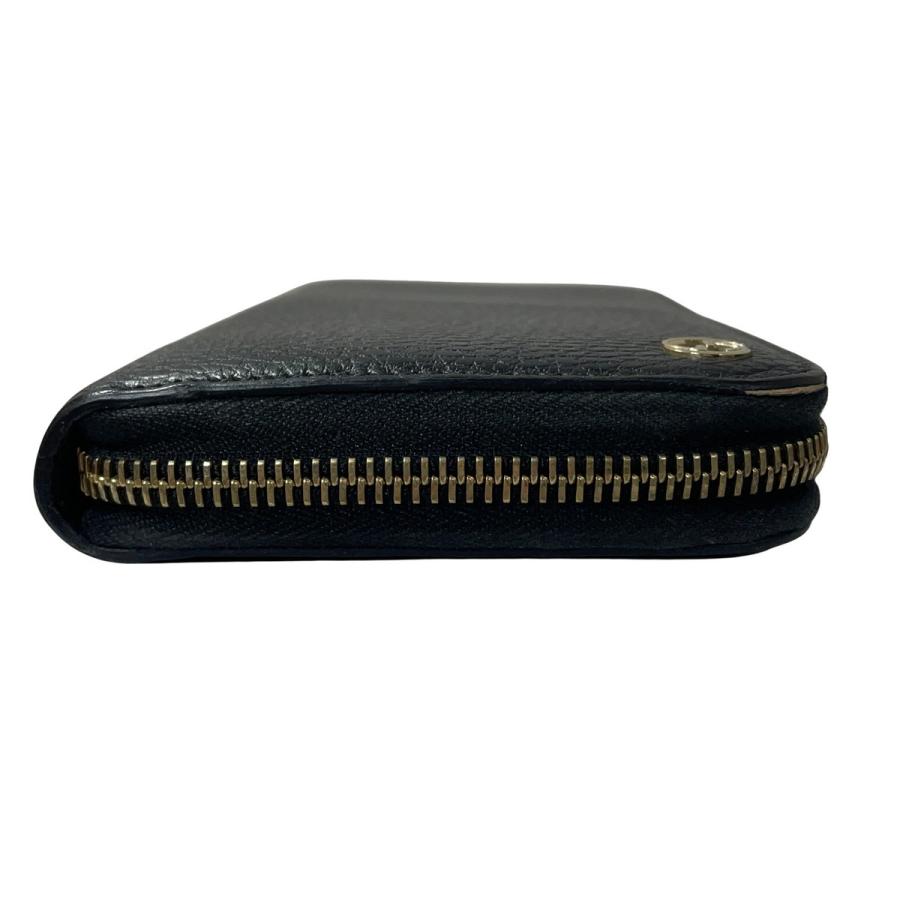 GUCCI グッチ 長財布 インターロッキングG ラウンドファスナー