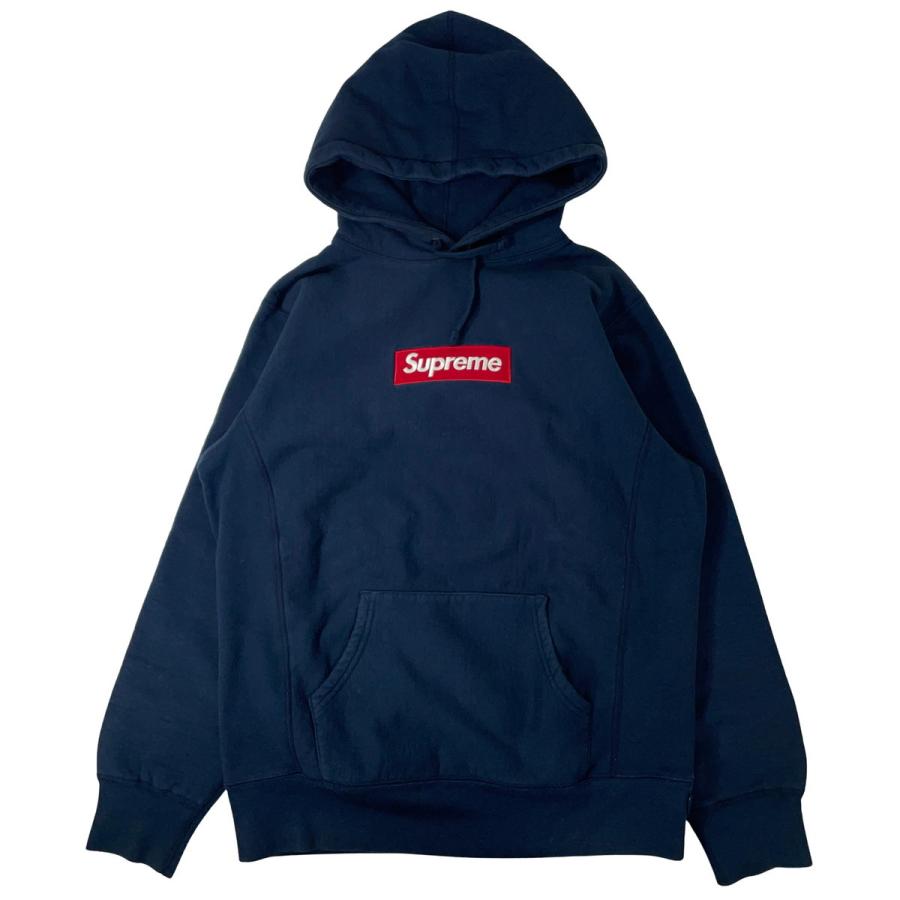 Supreme（シュプリーム） Supreme Box Logo Hooded Sweatshirt NAVY