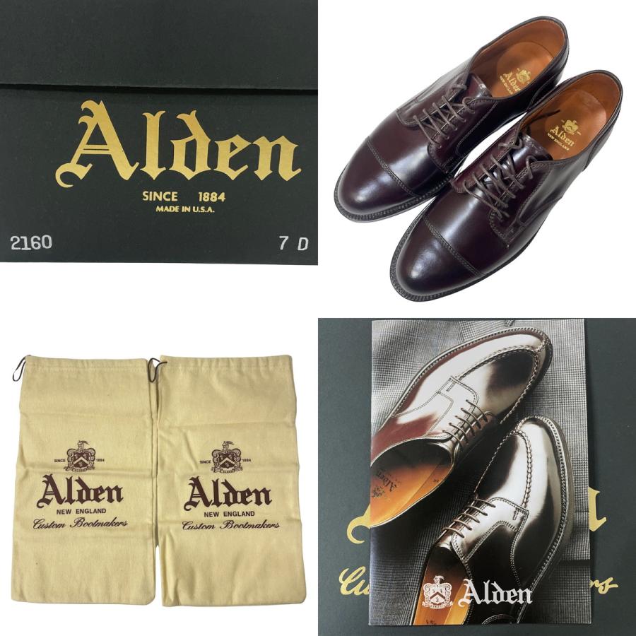 Alden コードバン 2160 ストレートチップシューズ ALDEN（オールデン） 未使用品 2160 コードバン ストレートチップ