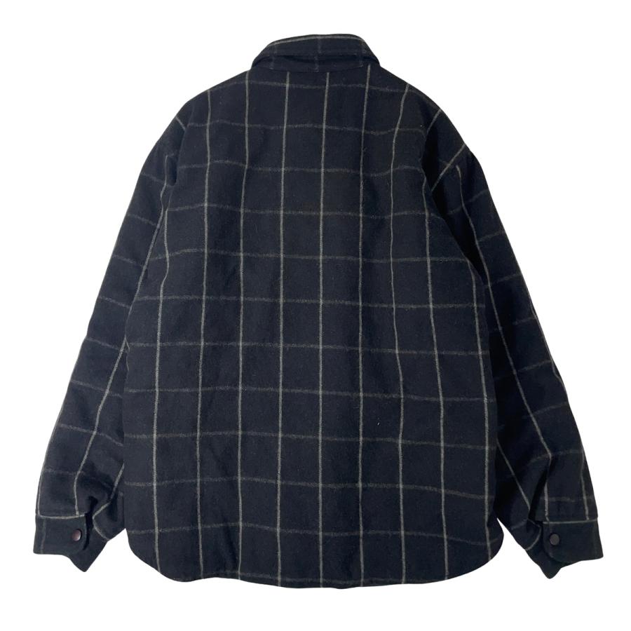 STUSSY（ステューシー） チェック柄ウールジャケット 90'S 紺タグ M