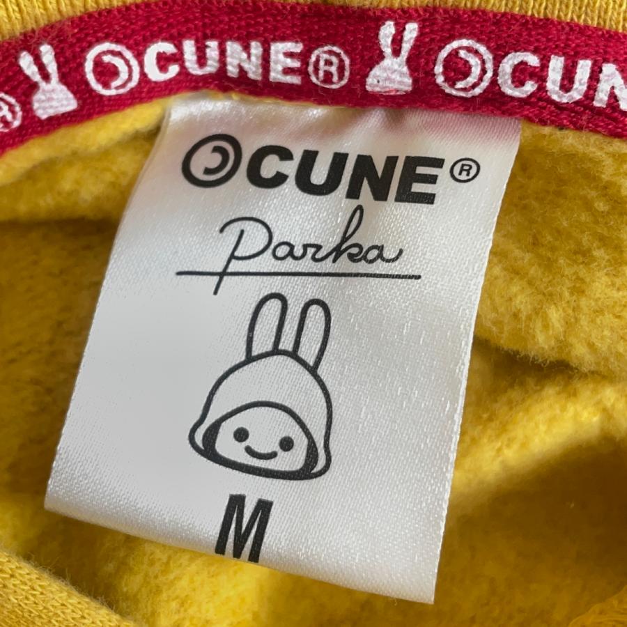 CUNE（キューン） パーカー ウサギ イエロー 黄色 M : オーバーラップ