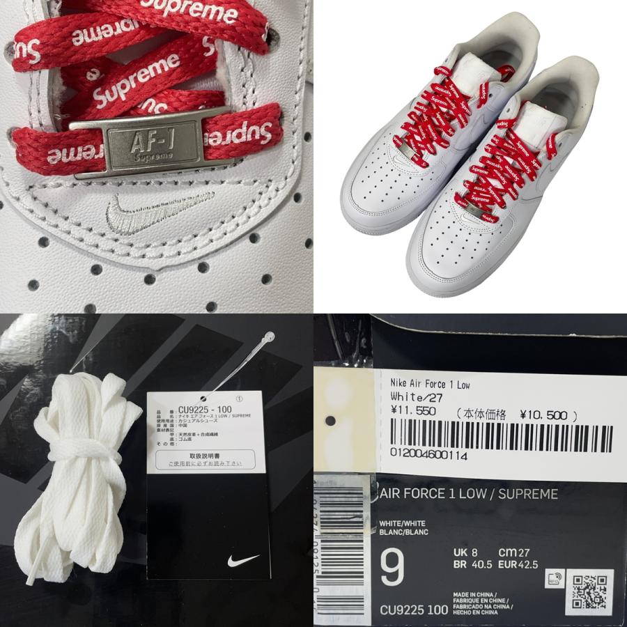 NIKE（ナイキ） シュプリーム Supreme NIKE AIR FORCE 1 LOW エア