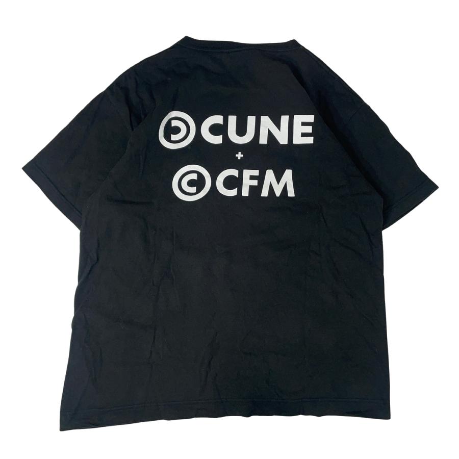 CUNE（キューン） 初音ミク CFM コラボ Tシャツ ブラック うさぎ