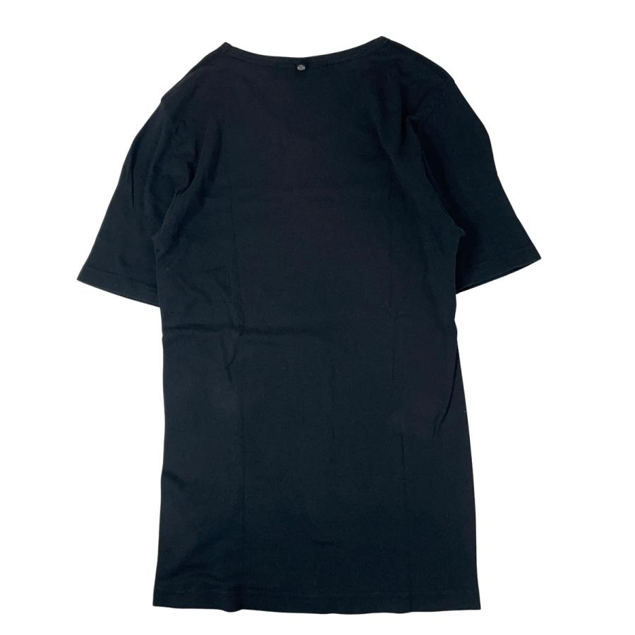CHROME HEARTS 黒 Vネック Tシャツ CHROME HEARTS（クロムハーツ） GUNZE グンゼ Tシャツ Vネック