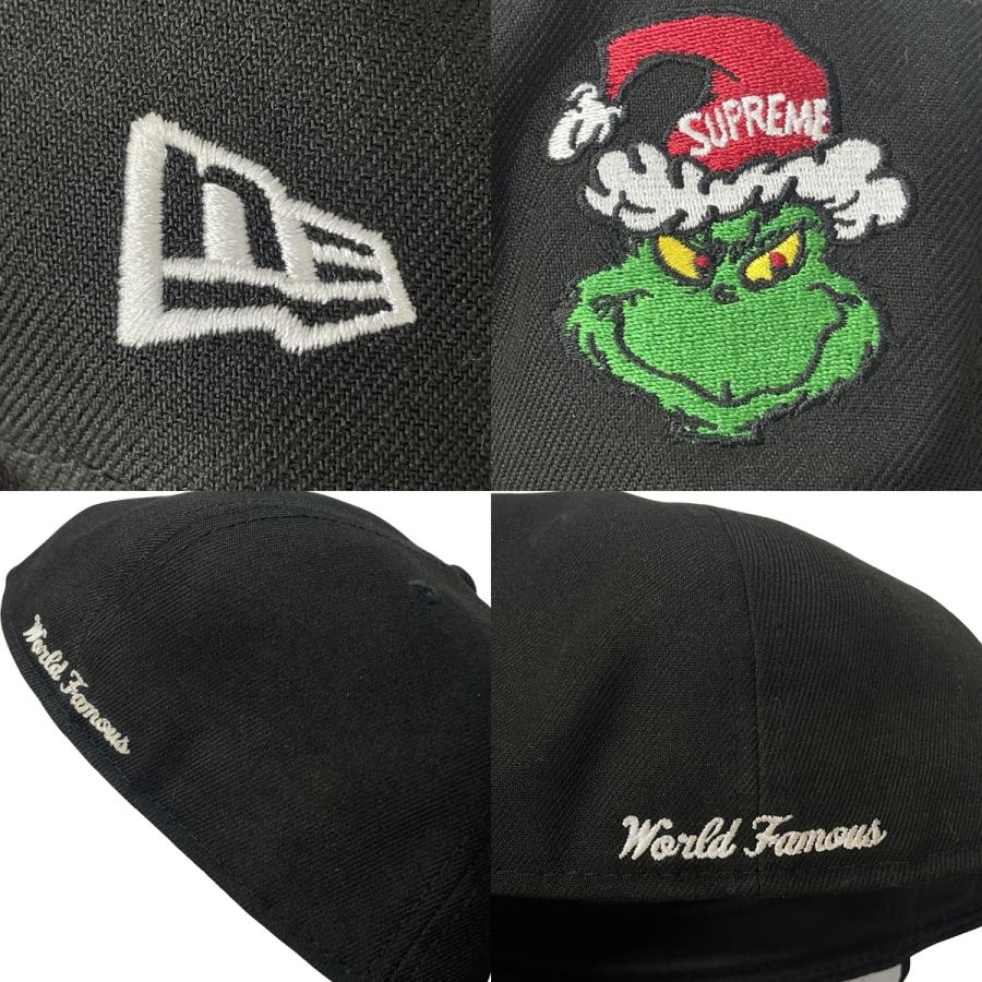 【美品】Supreme グリンチ BoxLogo NewEra 黒 7-1/8 Supreme（シュプリーム） Supreme Grinch Box Logo New Era CAP