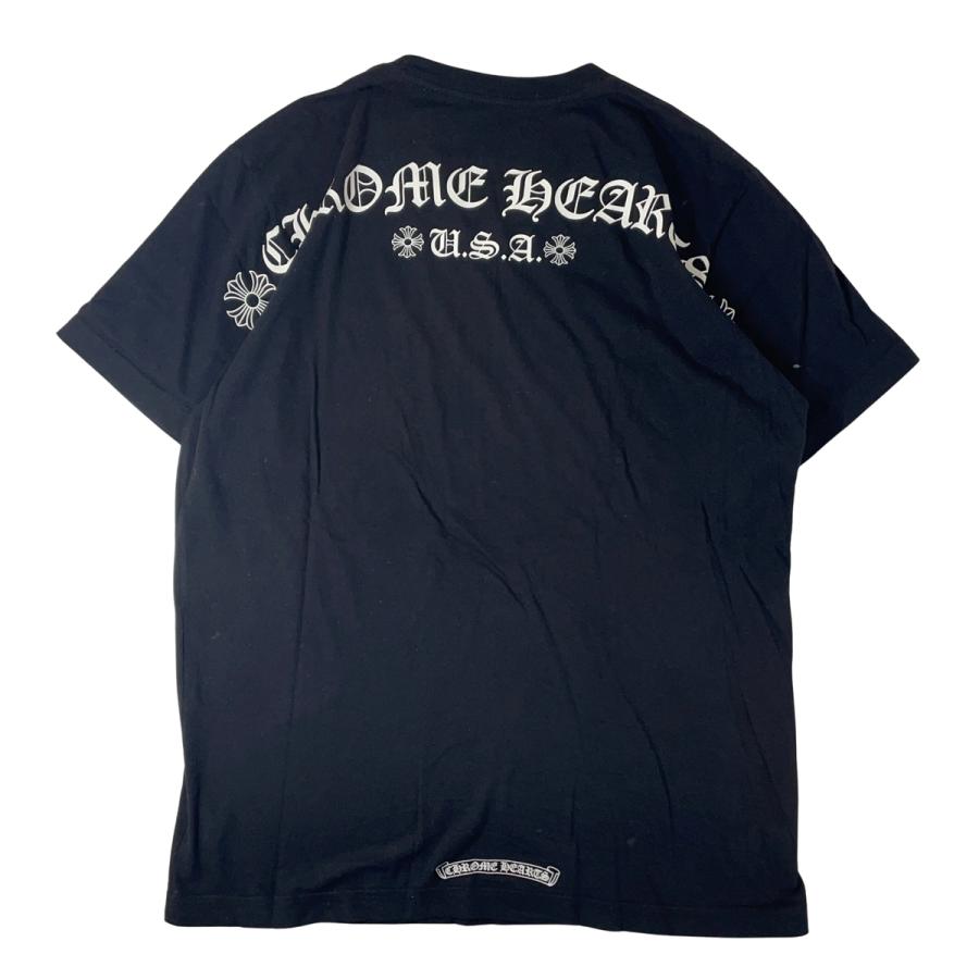 CHROME HEARTS（クロムハーツ） ポケット Tシャツ バック アーチロゴ