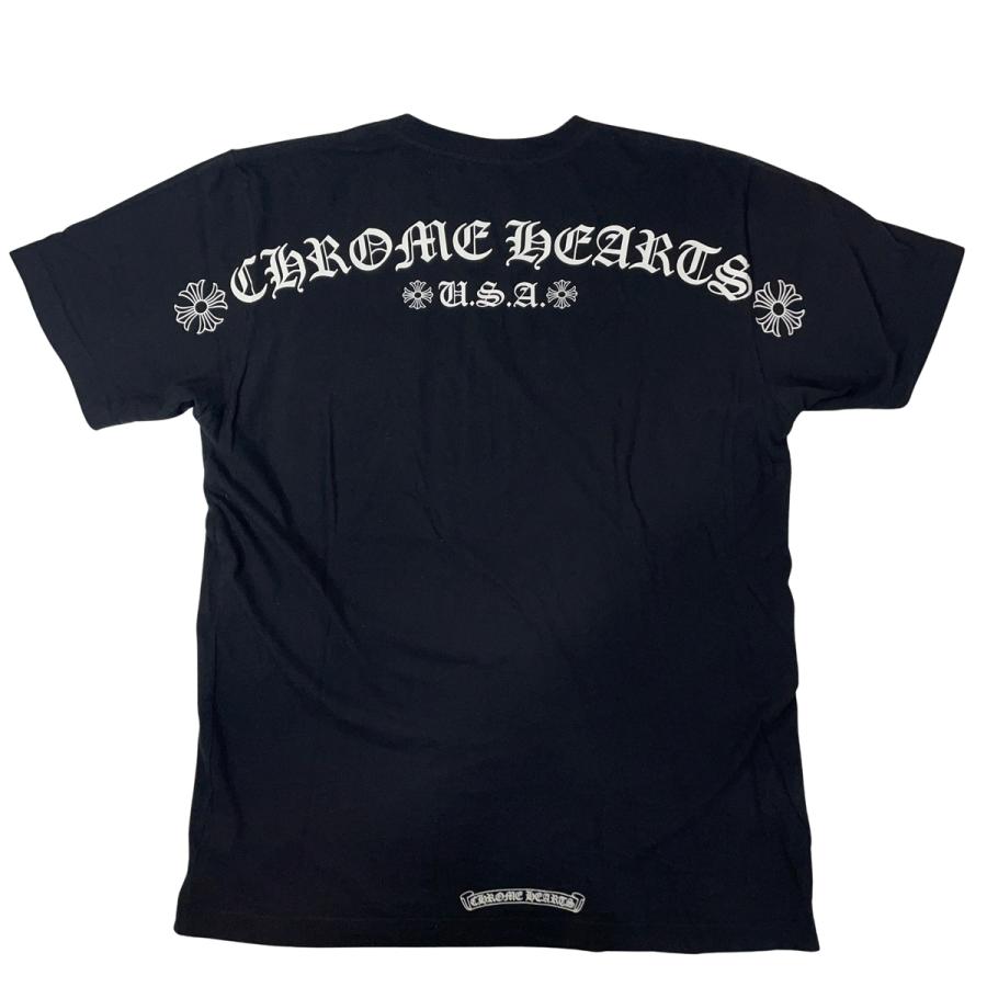 CHROME HEARTS（クロムハーツ） ポケット Tシャツ バック アーチロゴ