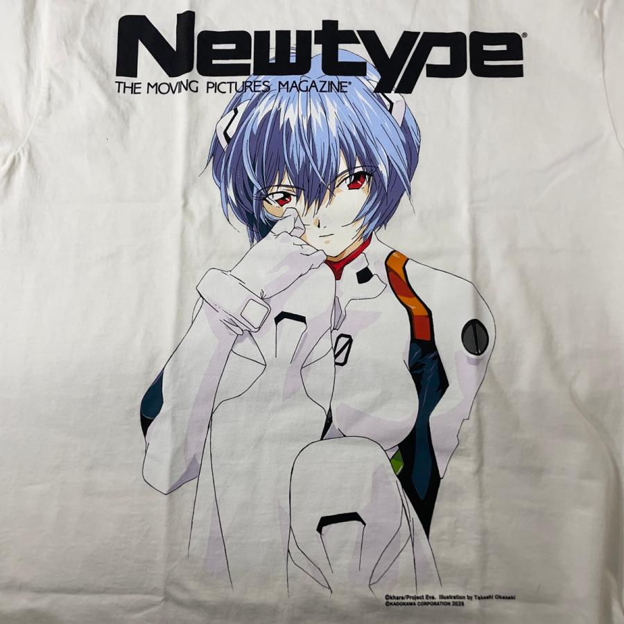 未使用品 Newtype 新世紀エヴァンゲリオン GEEKS Tシャツ 白 |  | 06