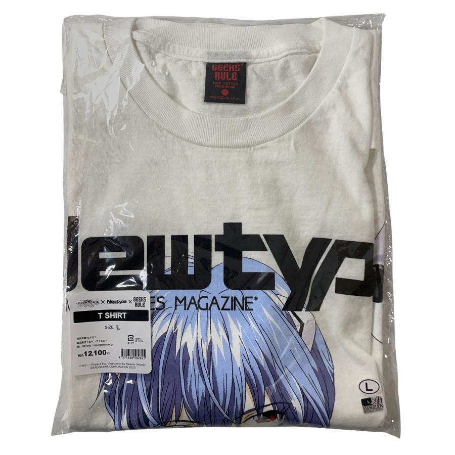 未使用品 Newtype 新世紀エヴァンゲリオン GEEKS Tシャツ 白 |  | 09