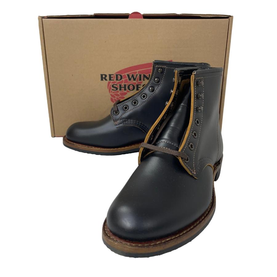 未使用品 RED WING レッドウィング Beckman Flatbox ベックマン ブーツ 9060 黒 US 6 24cm | RED WING SHOES | 01