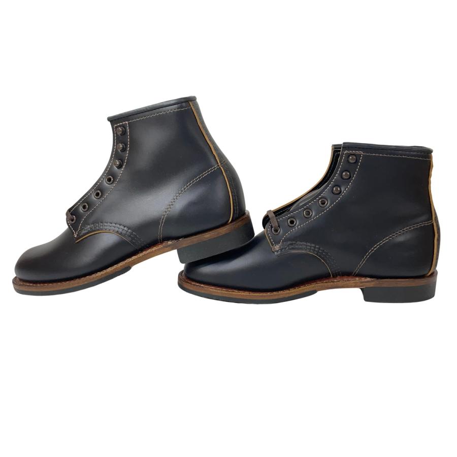 未使用品 RED WING レッドウィング Beckman Flatbox ベックマン ブーツ 9060 黒 US 6 24cm | RED WING SHOES | 04
