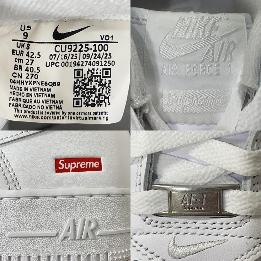 NIKE（ナイキ） 未使用品 シュプリーム Supreme NIKE AIR FORCE 1 LOW 