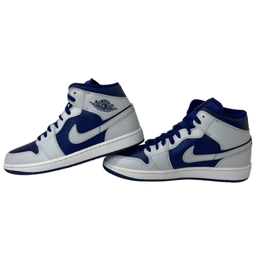 NIKE（ナイキ） 未使用品 NIKE AIR JORDAN 1 MID Blue Void AJ1 エア
