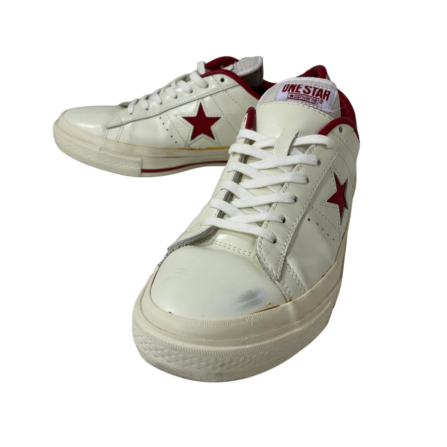 Converse One Star GF ホワイト/レッド 本革 CONVERSE（コンバース） CONVERSE ONE STAR ワンスター レザー