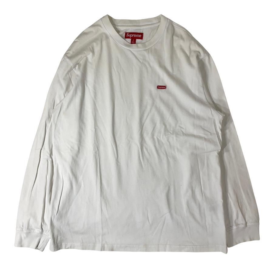 supreme small box logo ロンt ホワイト XXL Supreme（シュプリーム） Supreme Small Box Logo L/S Tee ロングT