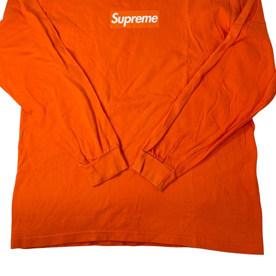 Supreme box logo オレンジ 長袖Tシャツ Lサイズ Supreme（シュプリーム） Supreme Box Logo L/S Tee ロングTシャツ