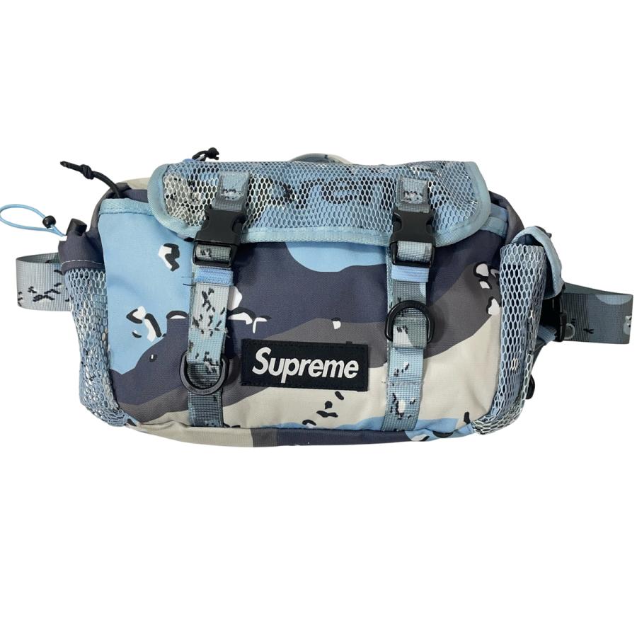 Supreme（シュプリーム） Supreme Waist Bag Camo Blue ウエストバッグ