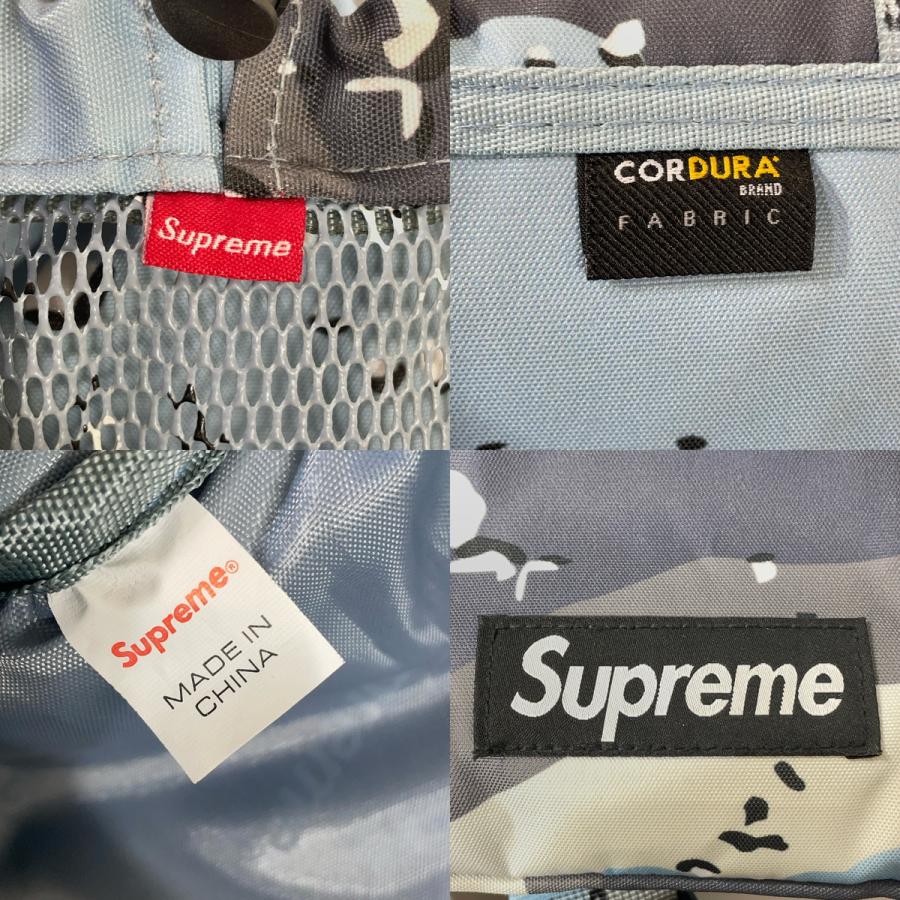 Supreme（シュプリーム） Supreme Waist Bag Camo Blue ウエストバッグ