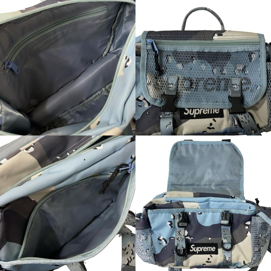 Supreme（シュプリーム） Supreme Waist Bag Camo Blue ウエストバッグ