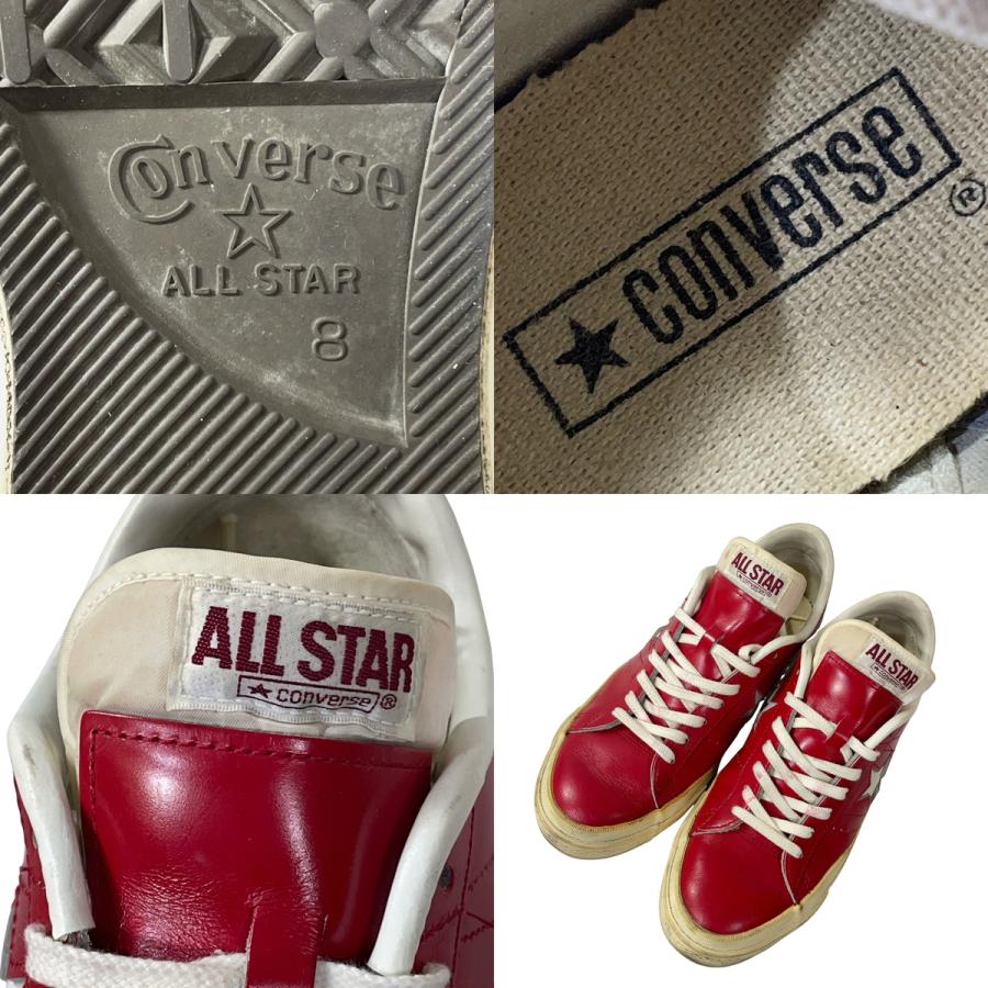 CONVERSE（コンバース） CONVERSE ONE STAR ワンスター レザー レッド