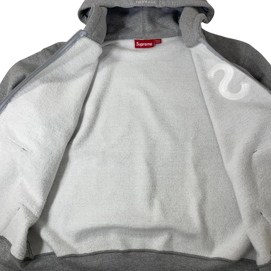 Supreme Sロゴ ジップアップパーカー グレー Supreme（シュプリーム） Supreme S Logo Zip Up Hooded Sweatshirt