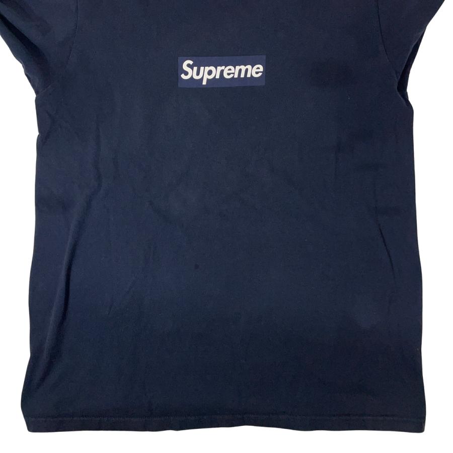 トップス Supreme Box Logo L/S Tee Navy Supreme（シュプリーム） Supreme Box Logo L/S Tee ロングTシャツ
