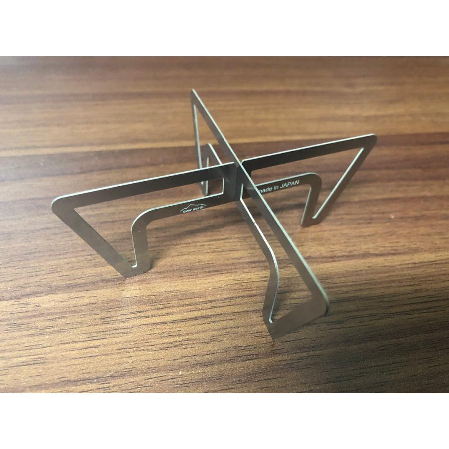 GOTOKU 0.6 アルコールストーブ用五徳（トランギア、エバニュー対応