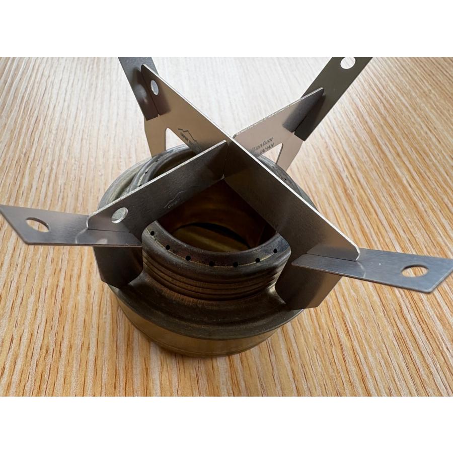 GOTOKU-CG01（クッカーガイド付きアルコールストーブ用五徳）純チタン製 |  | 03