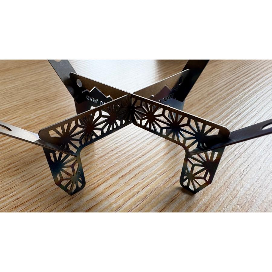 GOTOKU-CG02（クッカーガイド付きアルコールストーブ用五徳）純チタン製 |  | 02