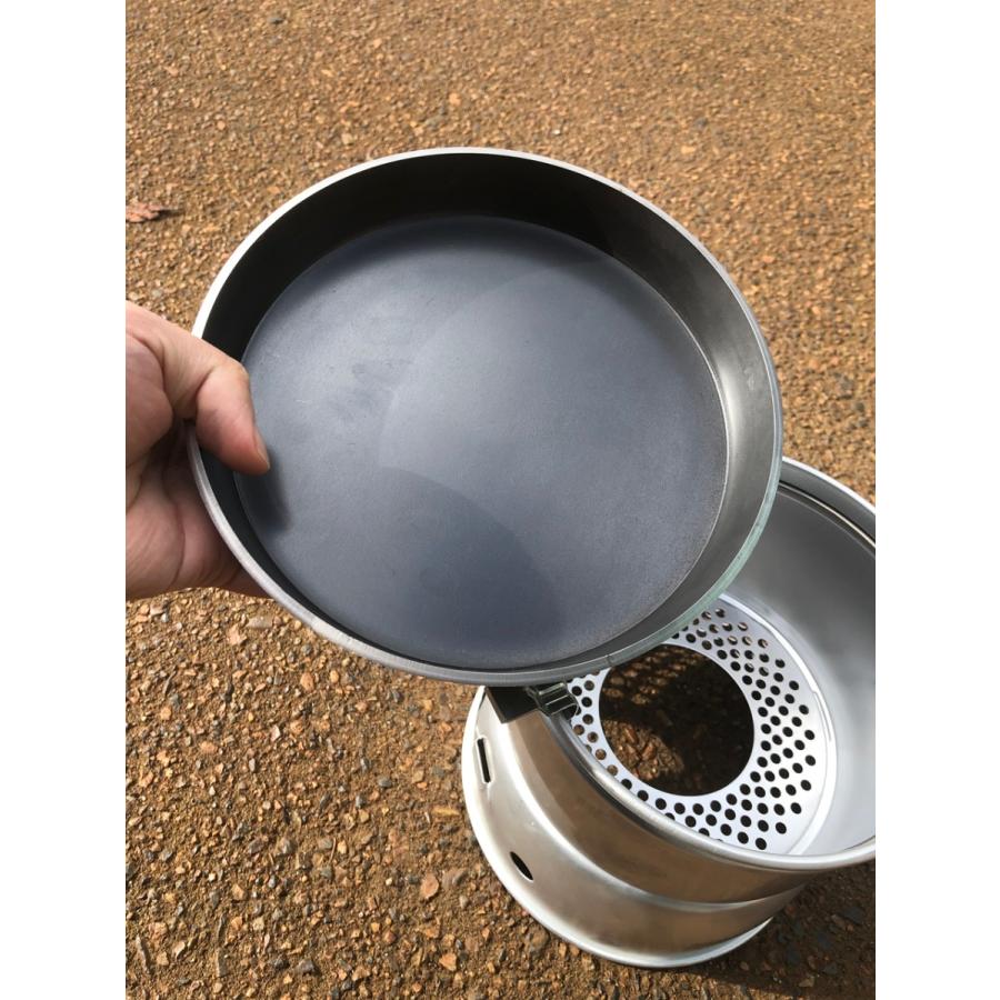 深型グリルパン -DEEP-　18cm　アヒージョ　アクアパッツァ　パエリア　お好み焼き　ストームクッカー |  | 04