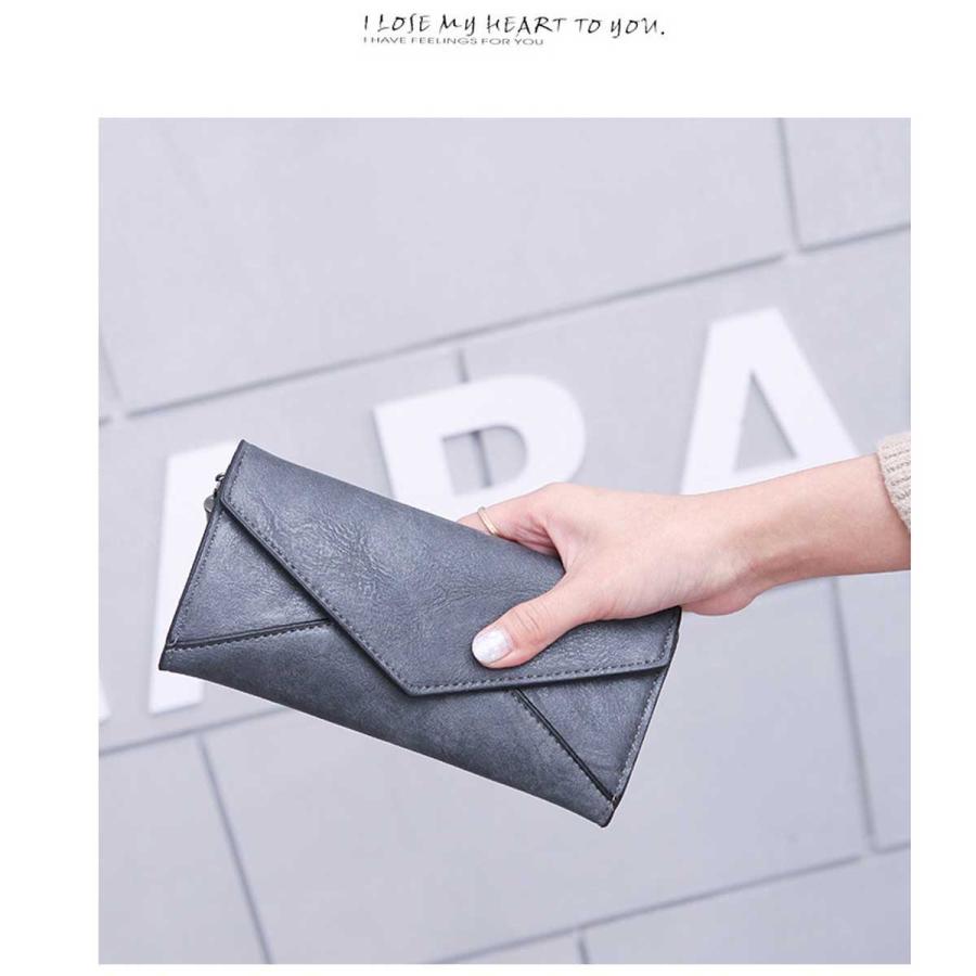 長財布 財布 ロングウォレット クラッチタイプロングウォレット レディースウォレット レディース財布 クラッチ財布 Puレザー 軽い  母の日  2019 |  | 14