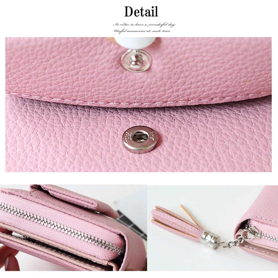 財布 レディース 使いやすい 三つ折り 三つ折り ミニ財布 小さい ミニウォレット 二つ折り 極小財布 Puレザー 軽い 小銭入れ ミニ 2つ折り 母の日  2018aw |  | 15