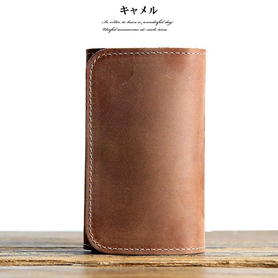 ミニミニ財布 二つ折り 財布 メンズウォレット ウォレット オイルドレザーミニウォレット 小さめ財布 本革レザー 軽い 小銭入れ ミニ 2つ折り レザー |  | 11