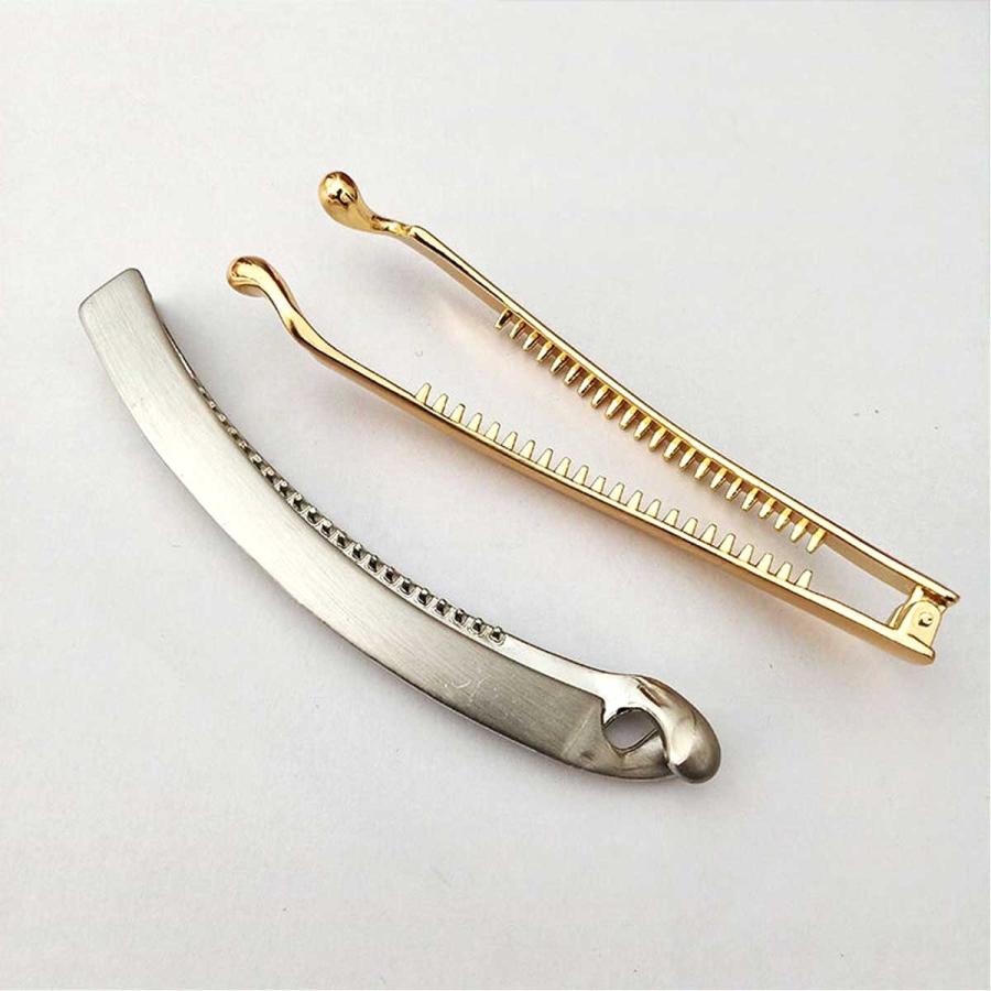 メタルバナナクリップ シンプルバナナクリップ メタル バナナクリップ