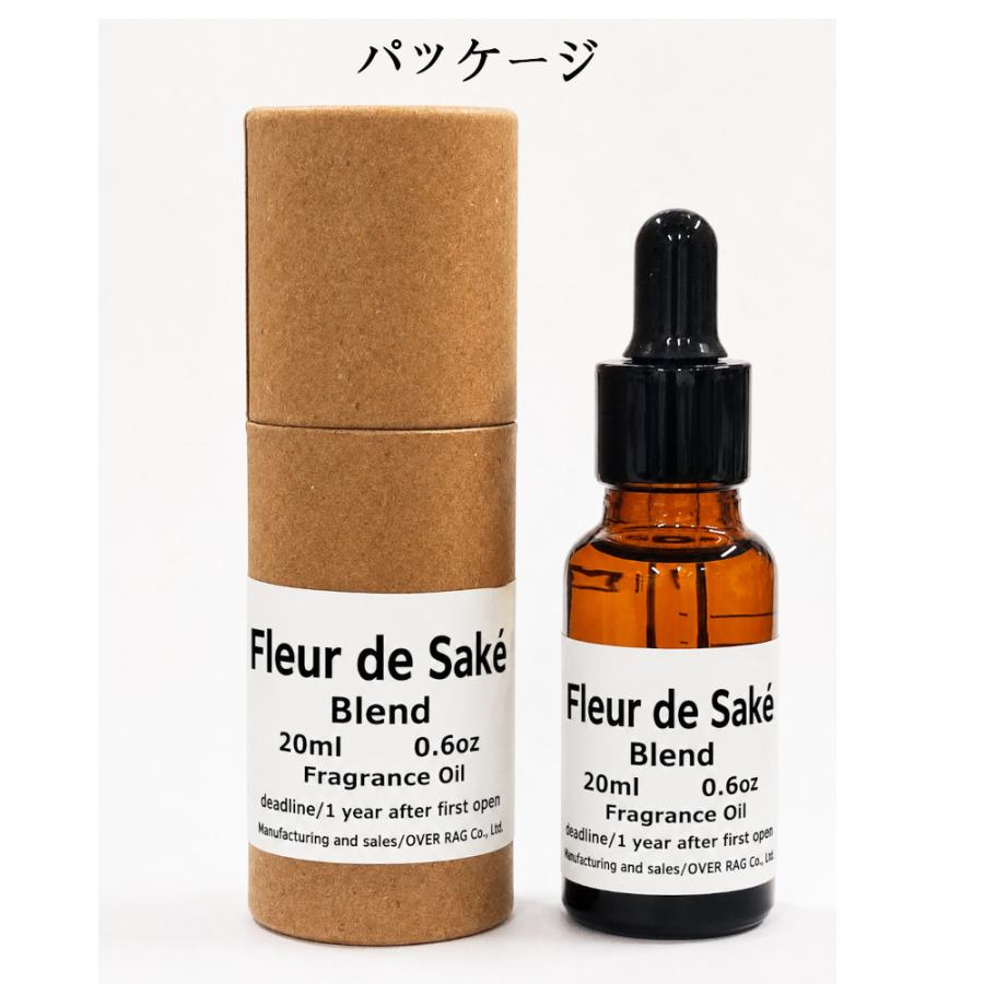 Fleur de Sake フルール ド サケ アロマオイル 日本酒の香り 桜 洋梨 リンゴ ムスク フローラル フレグランスオイル 香料 芳香剤 ルームフレグランス 加湿器 |  | 09