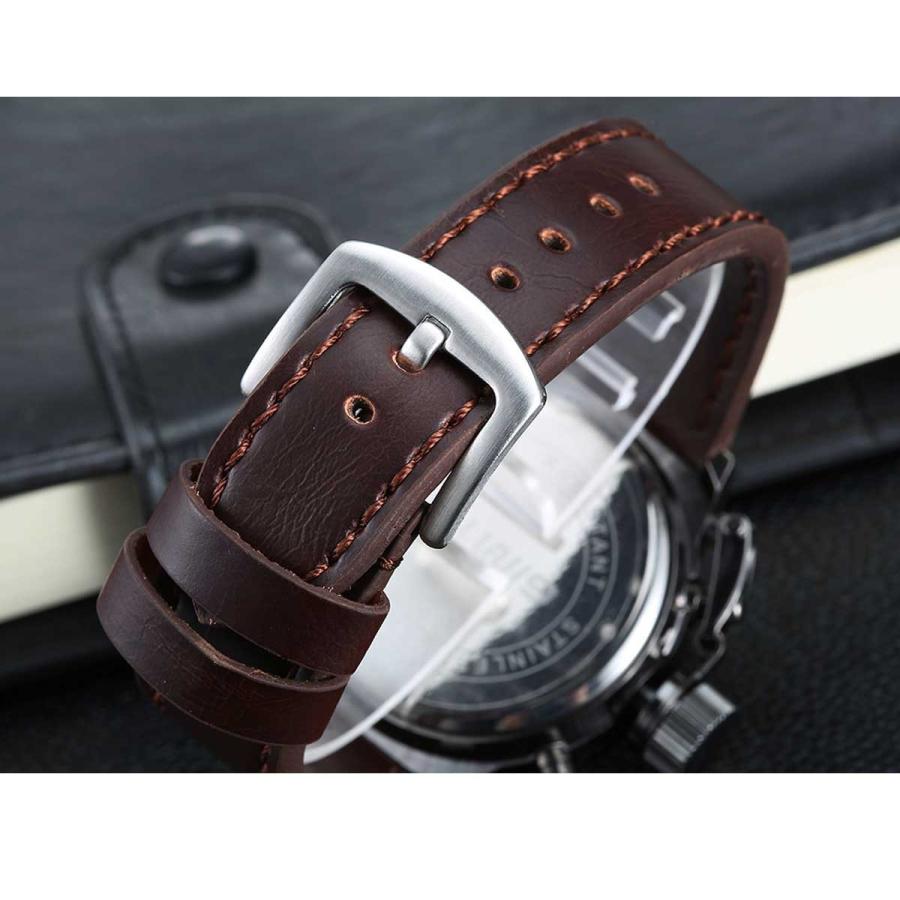 腕時計 メンズ 50代  40代 おしゃれ メンズウォッチ メンズ 時計 メンズウォータープルーフファンクションウォッチ カジュアル時計 メンズ時計 ビジネス時計 |  | 18