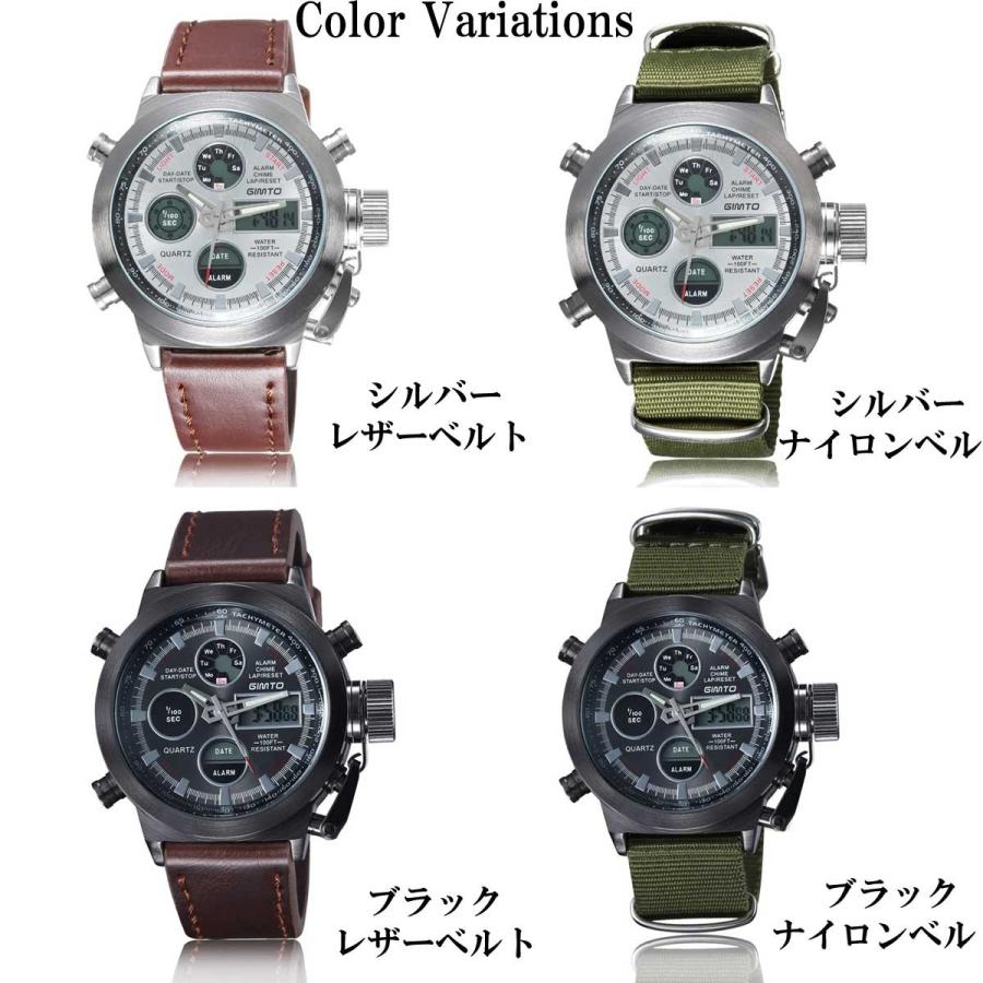 腕時計 メンズ 50代  40代 おしゃれ メンズウォッチ メンズ 時計 メンズウォータープルーフファンクションウォッチ カジュアル時計 メンズ時計 ビジネス時計 |  | 06