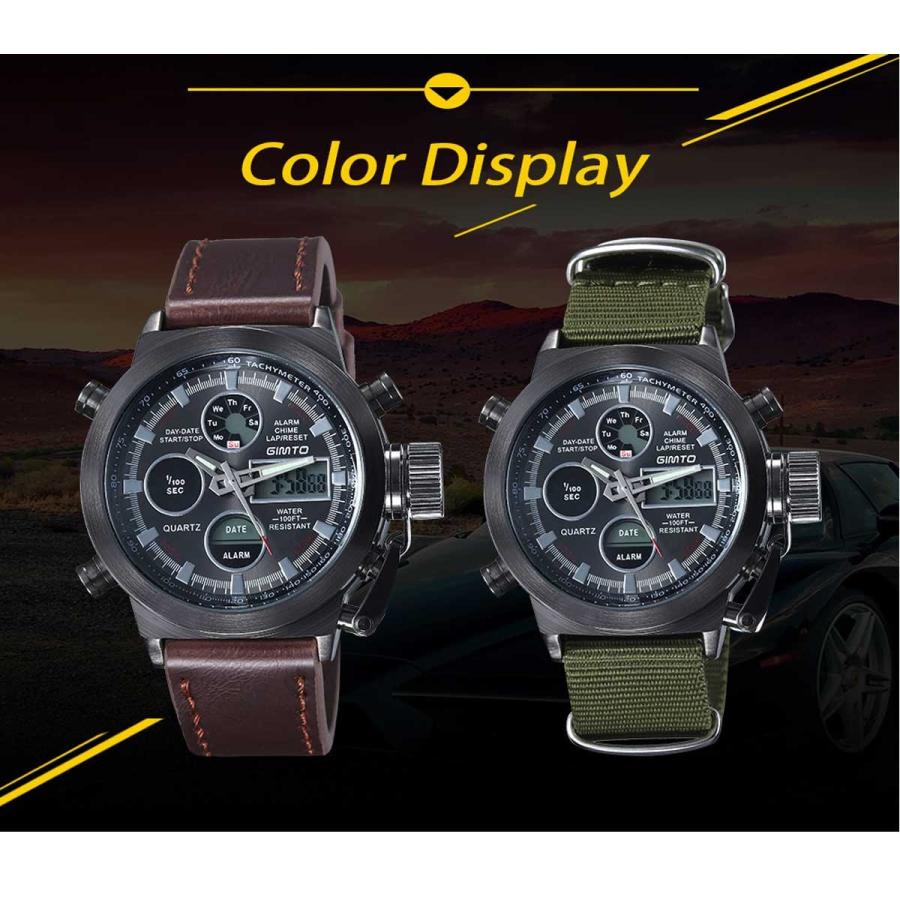腕時計 メンズ 50代  40代 おしゃれ メンズウォッチ メンズ 時計 メンズウォータープルーフファンクションウォッチ カジュアル時計 メンズ時計 ビジネス時計 |  | 12