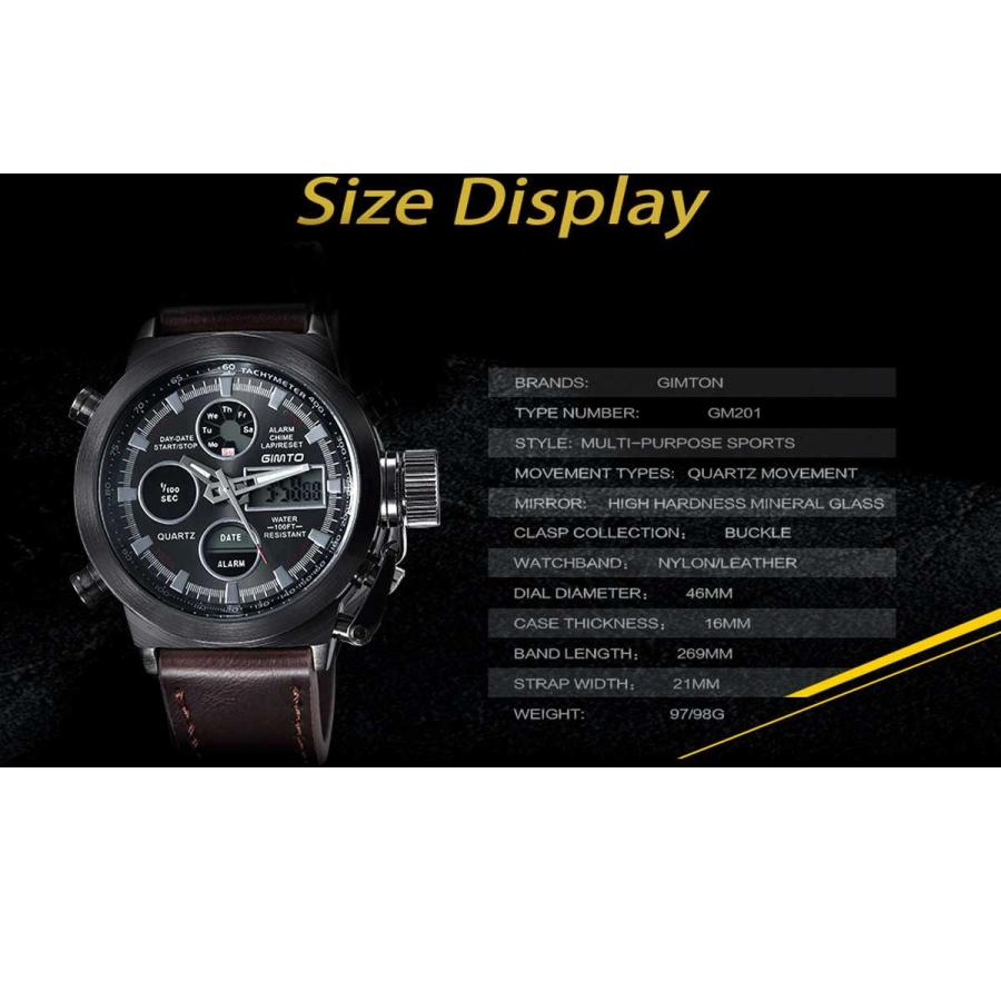 腕時計 メンズ 50代  40代 おしゃれ メンズウォッチ メンズ 時計 メンズウォータープルーフファンクションウォッチ カジュアル時計 メンズ時計 ビジネス時計 |  | 13