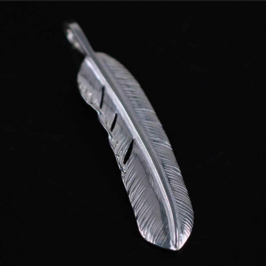 特大プレーンフェザー シルバー 特大フェザー 現行 原宿 フェザー