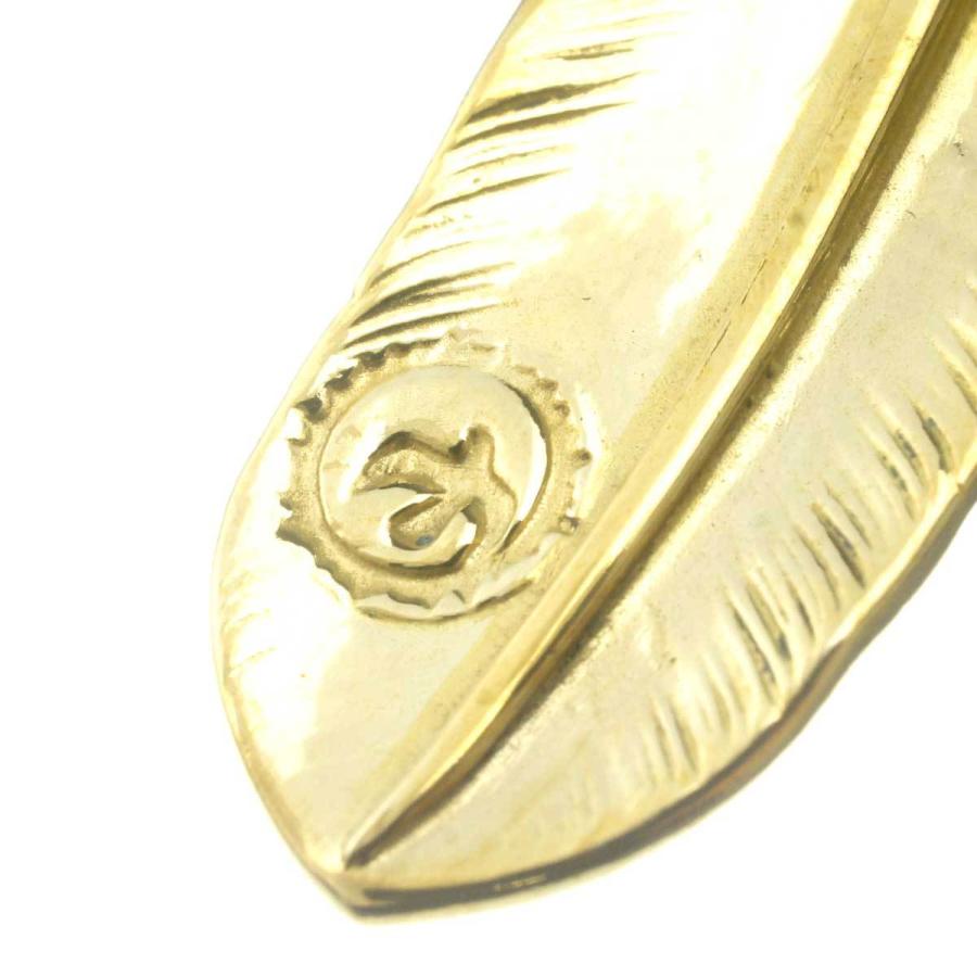 goro's - ゴローズ 全金金縄ターコイズ特大フェザーチェーン